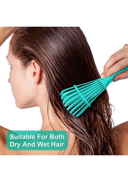 Dolaşık Açıcı Saç Fırçası Saç Derisi Masaj Saç Tarak Kadınlar Için Kuru Islak Kıvırcık Saç Siyah Doğal Saç Dolaşık Açıcı Saç Fırçası (Yurt Dışından) fırsatları