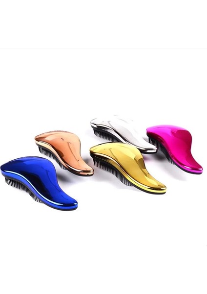 Plastik Anti Statik Taraklar Şekillendirici Kıvırcık Uzun Düz Saç Tarak Kuaförlük Masaj Taraklar Moda Düz Renk Masaj Saç Fırçası (Yurt Dışından)
