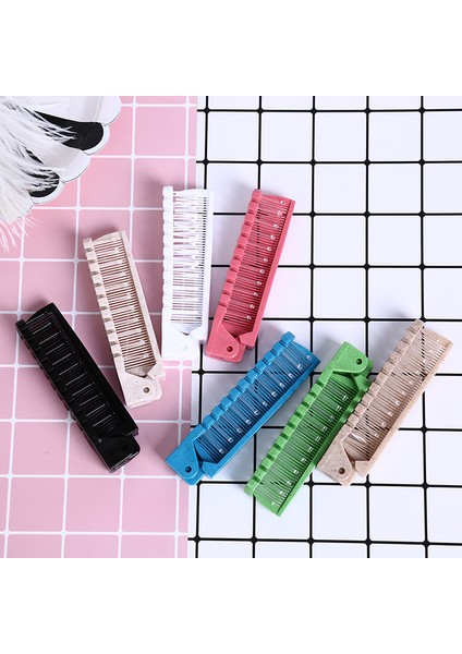 Taşınabilir Seyahat Saç Tarağı Fırçası Katlanabilir Masaj Saç Tarağı Anti-Stati Sandalye Tarağı (Yurt Dışından) indirimleri