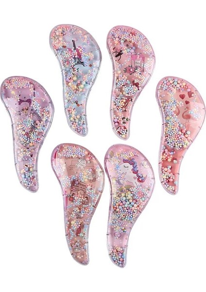 Çocuklar Saç Fırçası Yüksek Kaliteli Anti-Düğüm Masaj Saç Tarak Karikatür Çocuk Sevimli Kuaförlük Tarak Küçük Tt Saç Bakım Tarak (Yurt Dışından) modelleri