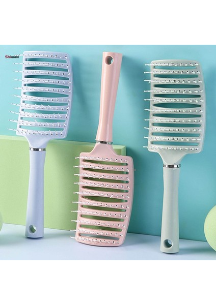 Kıvırcık Düz Islak ve Kuru Saçlar Için Saç Fırçası Saç Derisine Masaj Tarakları Oymak Pembe (Yurt Dışından) modelleri