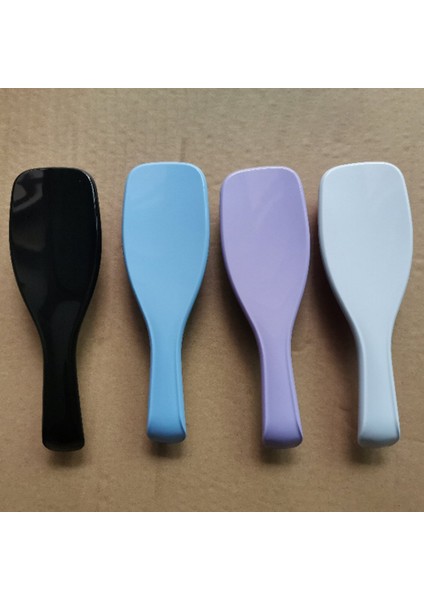 Bayanlar Saç Derisi Masaj Tarağı Ev Uzun Saplı Tarak Islak ve Kuru Tarak Taşınabilir Bayanlar Günlük Masaj Tarağı - Beyaz (Yurt Dışından) fırsatları