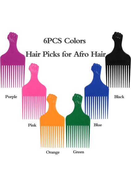 Adet Geniş Diş Fırçası Seçim Tarak Çatal Saç Fırçası Eklemek Saç Çekme Plastik Dişli Tarak Kıvırcık Afro Saç Şekillendirici Araçları Kadın ve Erkek (Yurt Dışından) modelleri