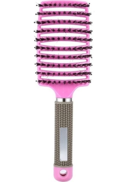 Salon Profesyonel Kıl Naylon Saç Fırçası Saç Derisi Masaj Tarak Islak Saç Fırçası (Yurt Dışından) fırsatları