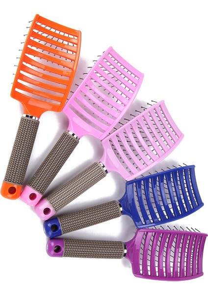 Saç Derisine Masaj Tarak Saç Fırçası Kadın Islak Kuru Kıvırcık Çözücü Saç Fırçası Kıl Naylon Salon Saç Şekillendirici Araçları Dropship (Yurt Dışından) fiyatları