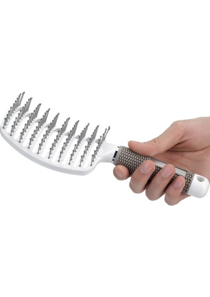 Saç Derisine Masaj Tarak Saç Fırçası Kadın Islak Kuru Kıvırcık Çözücü Saç Fırçası Kıl Naylon Salon Saç Şekillendirici Araçları Dropship (Yurt Dışından) modelleri