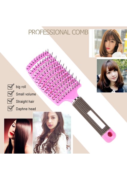 Saç Derisine Masaj Tarak Saç Fırçası Kadın Islak Kuru Kıvırcık Çözücü Saç Fırçası Kıl Naylon Salon Saç Şekillendirici Araçları Dropship (Yurt Dışından) indirimleri