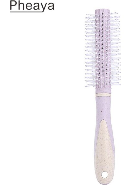 Pheaya Büyük Plaka Tarak Renkli Hava Yastığı Tarak Saç Bakımı Saç Derisi Dolaşık Açıcı Saç Fırçası Şekillendirici Aracı Kadın Erkek Salon Aksesuarları (Yurt Dışından)