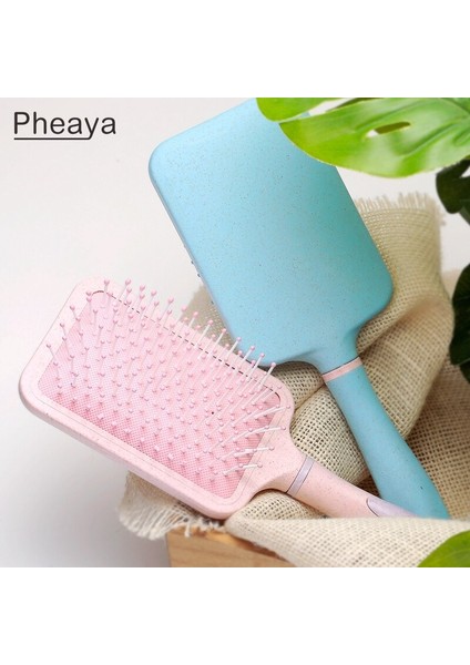 Pheaya Büyük Plaka Tarak Renkli Hava Yastığı Tarak Saç Bakımı Saç Derisi Dolaşık Açıcı Saç Fırçası Şekillendirici Aracı Kadın Erkek Salon Aksesuarları (Yurt Dışından) modelleri