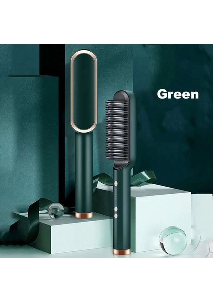 Saç Düzleştirici Tarak 2'si 1 Arada Saç Sıcak Tarak Haşlanma Önleyici Saç Düzleştirici Tarak (Yurt Dışından) fiyatları