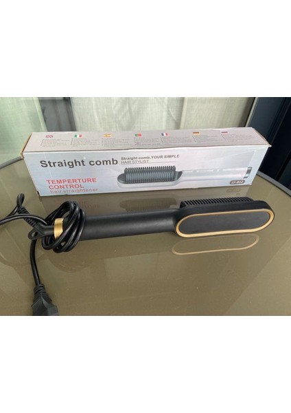 Sıcaklık Kontrolü Yüksek Kaliteli Saç Düzleştirici Tarak (Yurt Dışından) indirimleri