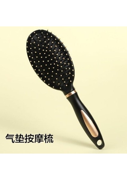 Anti-Statik Tarak Kız Öğrenciler Kore Versiyonu Kıvırcık Saç Tarağı Erkek ve Kadın Hava Yastığı Masaj Tarağı Iç Toka Sevimli Şekil Silindir Döner Tarak (Yurt Dışından) fırsatları