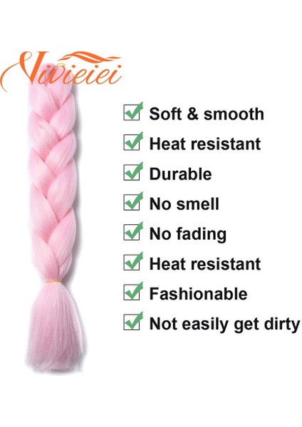 Sentetik Jumbo Örgü 24 Inç Ombre Örgü Saç Uzantıları Kadınlar Için Dıy Cochet Saç Örgüler Mor Pembe Sarı Mavi Yeşil (Yurt Dışından) fırsatları