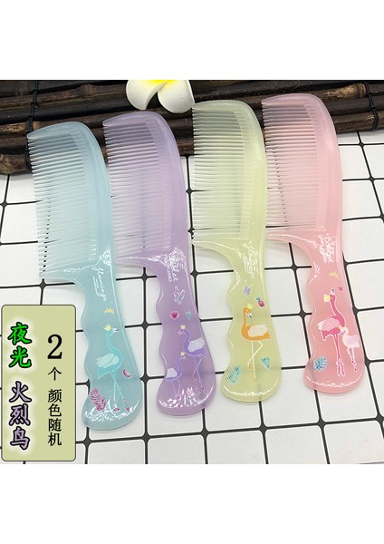 2tcu2 Aydınlık Tarak Bayan Uzun Saç Kırılması Kolay Değil Öğrenci Anti-Statik Tarak Büyük Ev Kalın Saç Tarağı (Yurt Dışından) modelleri