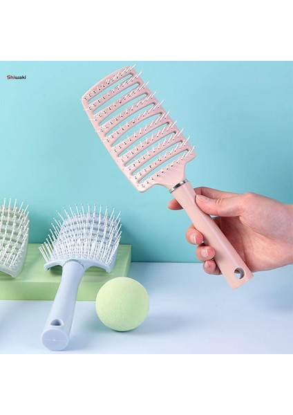Kıvırcık Düz Islak ve Kuru Saçlar Için Saç Fırçası Saç Derisine Masaj Tarakları Oymak Pembe (Yurt Dışından) indirimleri