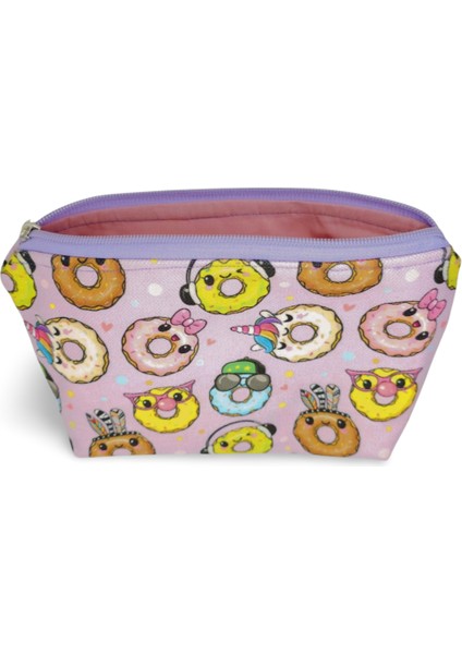 Pembe Donut Makyaj Çantası fiyatları