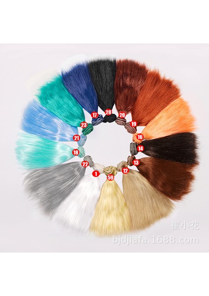 Bjd Küçük Bez Pamuk Bebek Peruk Ob Süt Ipek Saç Paketi Taklit Tiftik Peruk Saç Paketi Aliexpress Sıcak Satış (Yurt Dışından)