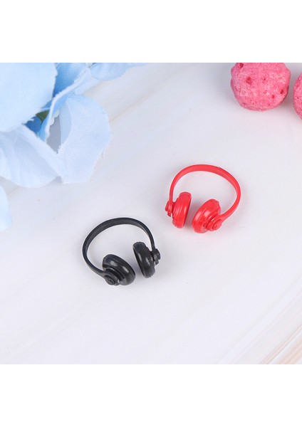 2 Adet 1:12 Dollhouse Minyatür Plastik Kablosuz Kulaklık Bebek Evi Dekor (Yurt Dışından) fiyatları