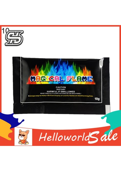 Helloworld Canlı Alev Tozu Festivali Ambiyans Mistik Çarpıcı Alev Renk Değiştiren Paketler (Yurt Dışından) modelleri