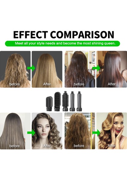 5 In 1 Saç Kurutma Makinesi Seti Sıcak Hava Fırçası Elektrikli Profesyonel Bukle Makinesi Saç Düzleştirici Şekillendirici Aracı Ev Saç Kurutma Makinesi Fırçası (Yurt Dışından) indirimleri