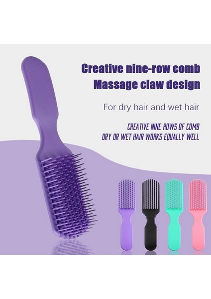 Saç Fırçası Dolaşık Açıcı Fırça Baş Masaj Aleti Abs Kauçuk Saç Tarak Salon Dolaşık Açıcı Saç Fırçası Kadınlar Için Islak Kıvırcık Saç Şekillendirici Araçları (Yurt Dışından) modelleri
