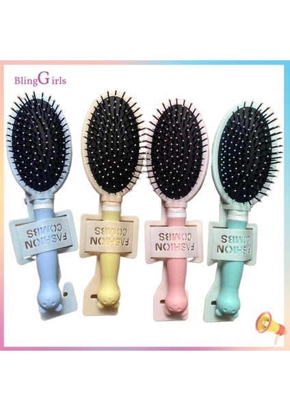 Saç Tarağı Yumuşak Tarak Diş Kabarık Kalıplama Masaj Kozmetik Tarak (Yurt Dışından)