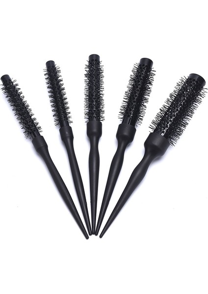 Adet Siyah Kıvırcık Yuvarlak Rulo Saç Fırçası Naylon Profesyonel Tarak Salon Berber Saç Fırçası Kuaförlük Şekillendirici Aracı Kenar Kontrolü (Yurt Dışından) modelleri