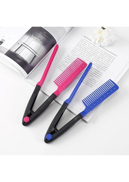 Kuaförlük Pürüzsüz Aracı Tutma Maşa Saç Şekillendirici Araçları Kadınlar Için Saç Fırçası Düzleştirici 1 Pc Faydalı Saç Düzleştirici Salon Tarak (Yurt Dışından) modelleri