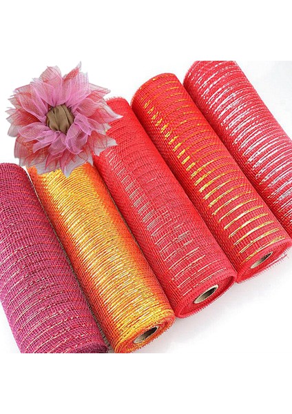 Paket Mesh Dayanıklı Dekoratif Yırtılmaya Dayanıklı Sarma Mesh (Yurt Dışından) indirimleri