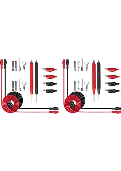 32 Adet Multimetre Test Probu Testi Dijital Multimetre Timsah Klipleri U Tipi Prob Için Kiti Açar (Yurt Dışından) modelleri
