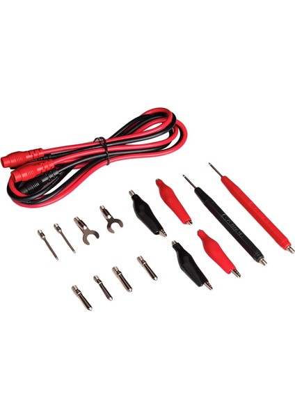 32 Adet Multimetre Test Probu Testi Dijital Multimetre Timsah Klipleri U Tipi Prob Için Kiti Açar (Yurt Dışından) fırsatları