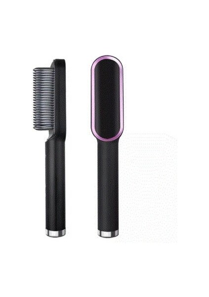 Saç Düzleştirici Demir Fırça Düz Saç Tarak 2'si 1 Arada Saç Düzleştirici Curling Profesyonel Şekillendirici Fırça Saç Bigudi ve Kadınlar Için Düzleştirici (Rastgele Renk) (Yurt Dışından) fiyatları