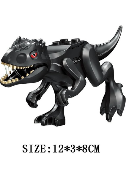 Tek Satış Jurassic Dünya Parkı Dinozor Stygimoloch Indoraptor Indominus Rex Dino Yapı Taşları Tuğla Oyuncaklar Çocuklar Için Hediye (Yurt Dışından)