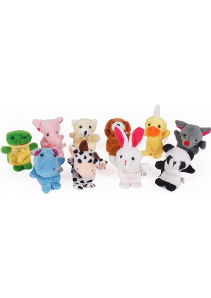 10 Adet Komik Bebek Peluş Oyuncak Hayvan Parmak Kuklaları Çift Katmanlı Ayaklı Hikaye Anlatımı Sahne Bebek El Kuklası Çocuk Oyuncakları Çocuk Hediye (Yurt Dışından) fiyatları