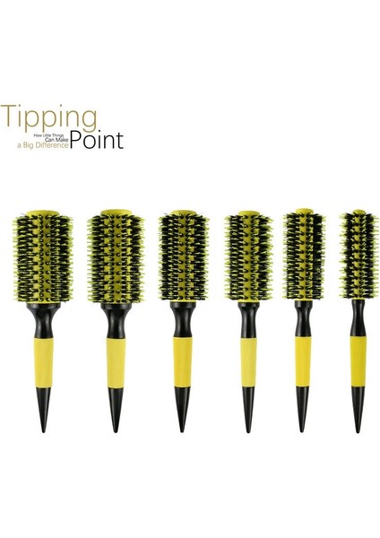 Sıcak Satış Seramik Demir Varil Tarak Profesyonel Salon Şekillendirici Araçları Yuvarlak Saç Tarak Kuaförlük Saç Maşası Fırçaları Taraklar (Yurt Dışından) fiyatları