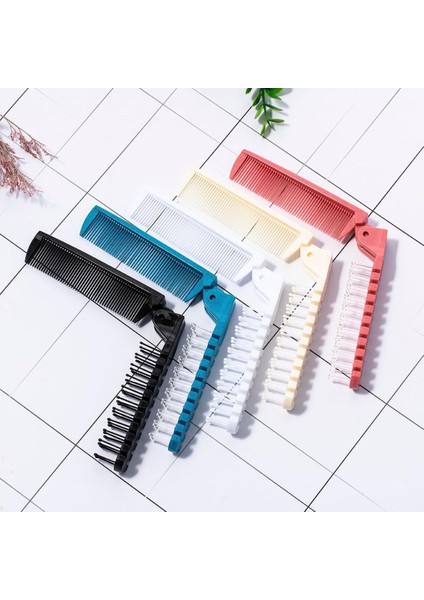 Et Sıcak 1 Adet Taşınabilir Seyahat Saç Tarak Fırça Katlanabilir Masaj Saç Tarak Anti Statik Kuaförlük Şekillendirici Aracı Kadın Kişilik Firkete (Yurt Dışından)