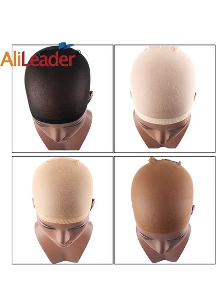 Alileader En Çok Satan 2 Adet/paket Saç Örgü Peruk Kap 4 Renk Rahat Gerilebilir Monofilament Peruk Kapakları Peruk Yapımı Için Ücretsiz Boyutu (Yurt Dışından) modelleri