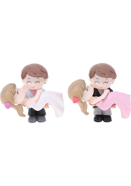 Takım Tatlı Aşıklar Dıy Mini Minyatür Heykelcik Dollhouse Dekor Mikro Manzara (Yurt Dışından) fırsatları