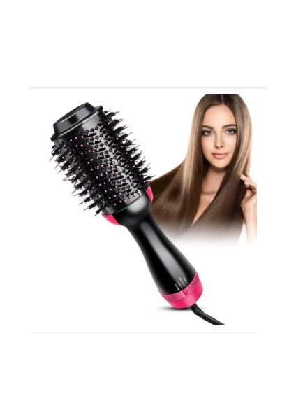 Profesyonel Sıcak Hava Fırçası - 4'ü 1 Arada Saç Kurutma Makinesi, Düzleştirici, Bukle Maşası, Dolgunlaştırıcı - Tüm Saç Tipleri Için - Evde Salon Kalitesinde Sonuçlar (Yurt Dışından) fırsatları