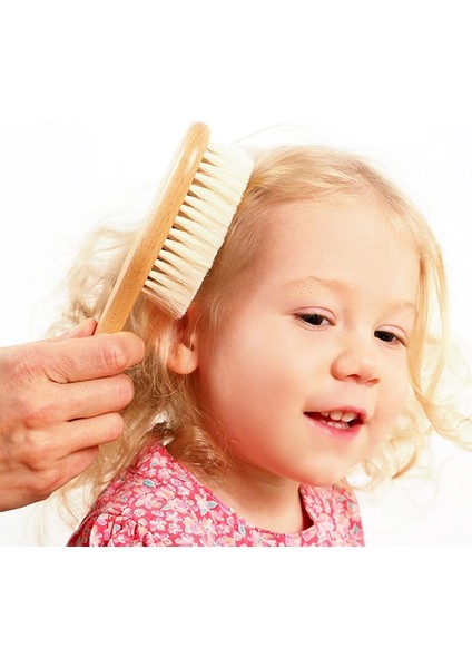 Sıcak Satış 100% Doğal Bebek Ahşap Saç Fırçası Kafa Masajı Için Yenidoğan Saç Fırçası (Yurt Dışından) fiyatları