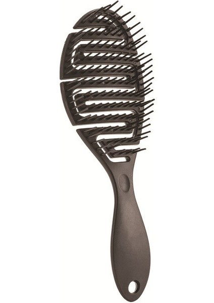 Kavisli Tarak, Masaj Tarağı Kabarık Şekil, Kaburga Kıvırma Tarak, Hızlı Kuru Fırça Erkekler Kadınlar Için Profesyonel Salon Fırçası (Yurt Dışından) indirimleri