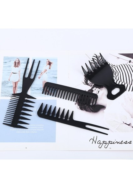 Siyah Tarak Seti Düz Saç Fırçası Saç Kesme Makinesi Kıvırcık Saçlar Için Özel Alet Anti-Düğüm Yüksek Kaliteli Düz Tarak Aksesuarları (Yurt Dışından) fiyatları