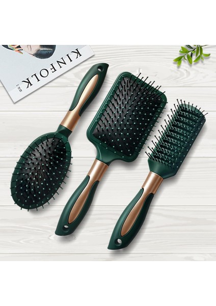 Moda Dolaşık Açıcı Saç Fırçası Saç Derisi Masaj Saç Tarak Dolaşık Açıcı Fırça Kıvırcık Saç Fırçası Dolaşık Açıcı Saç Fırçası Kadın Erkek Salon (Yurt Dışından)