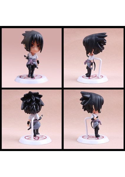 Naruto Shippuuden Naruto Şekil 6 Parça Set El Yapımı Model S Versiyonu Çocuk Hediye Masaüstü Mini Şekil - Çok Renkli (Yurt Dışından) fırsatları