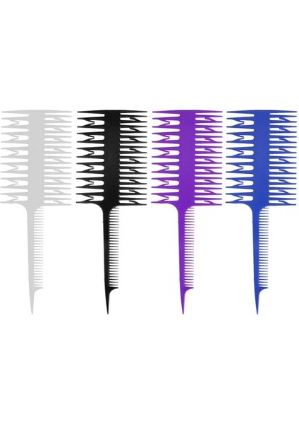 Balayage Saç Fırçası Profesyonel Saç Tarak Balık Geniş Diş Bölgesi Tarak Salon Boyama Şekillendirici Fırça Araçları Cepillo Para Cabello 브러쉬 (Yurt Dışından)