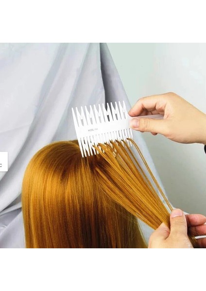 Balayage Saç Fırçası Profesyonel Saç Tarak Balık Geniş Diş Bölgesi Tarak Salon Boyama Şekillendirici Fırça Araçları Cepillo Para Cabello 브러쉬 (Yurt Dışından) fiyatları