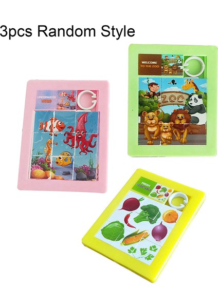 Adet Slayt Desen Bulmaca El-Göz Koordinasyonu Çapaksız Aksesuar Çocuklar Için Zeka Slayt Bulmaca (Yurt Dışından)