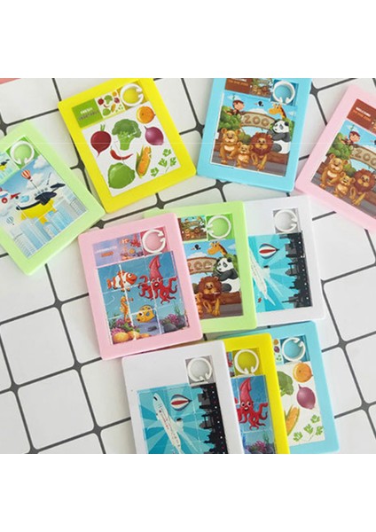 Adet Slayt Desen Bulmaca El-Göz Koordinasyonu Çapaksız Aksesuar Çocuklar Için Zeka Slayt Bulmaca (Yurt Dışından) indirimleri