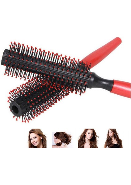 Dıy Kıvırcık Saç Fırçaları Antistatik Plastik Saplı Yuvarlak Fırçalar Saç Tarak Kıvırcık Saç Fırçası Kuaförlük Şekillendirici Araçları (Yurt Dışından) fiyatları