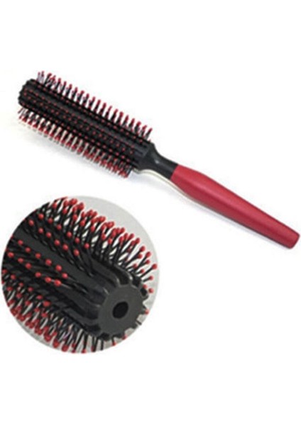 Dıy Kıvırcık Saç Fırçaları Antistatik Plastik Saplı Yuvarlak Fırçalar Saç Tarak Kıvırcık Saç Fırçası Kuaförlük Şekillendirici Araçları (Yurt Dışından) modelleri